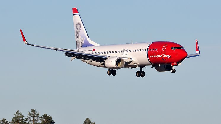 Norwegian-flyet LN-DYE
