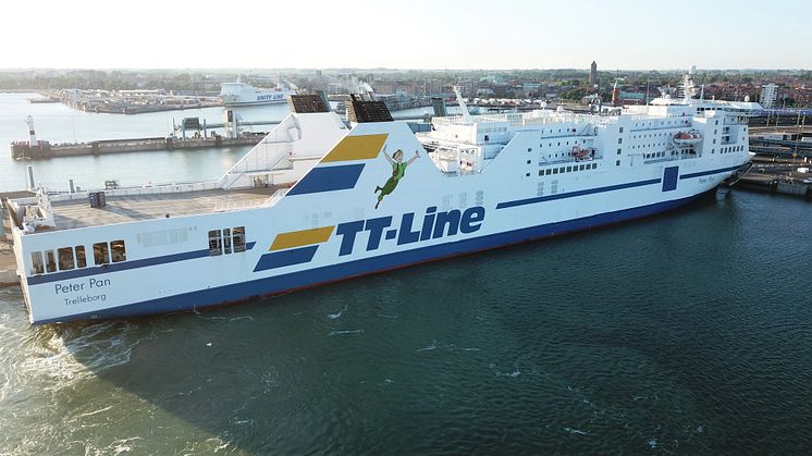 M/S Peter Pan i Trelleborgs Hamn
