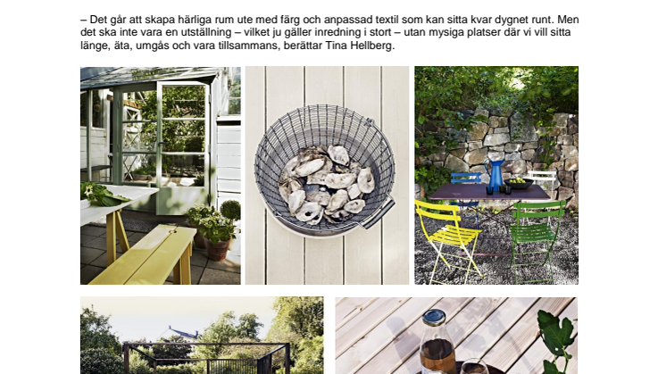 Rummen flyttar ut - nu inreder vi trädgården och balkongen 
