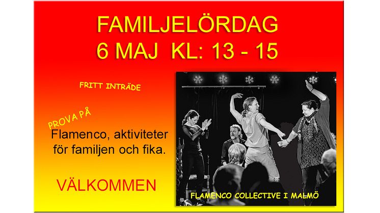 Flamenco på Familjelördag