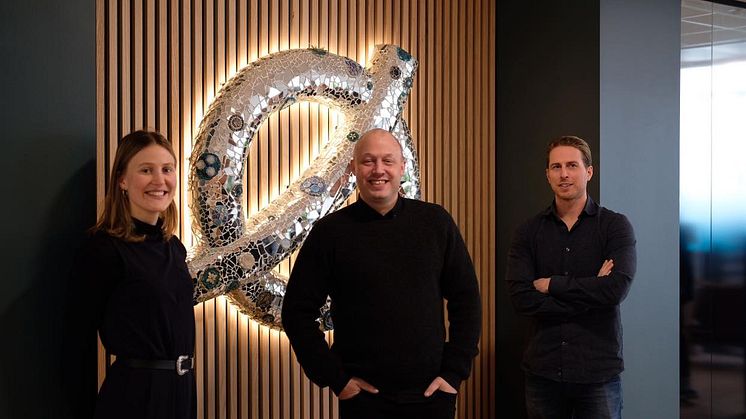 Gourmet chef and investment adviser in Astanor Christopher Haatuft Nysnøs deal team Guro Skjæveland and Lars Hvam.