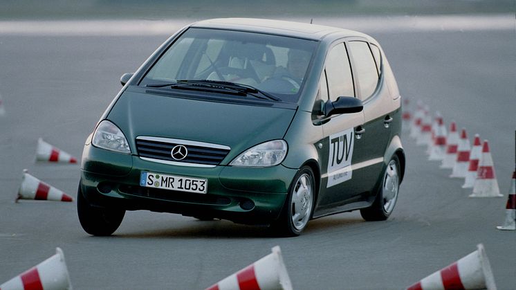 Mercedes A-Klass med ESP@ 1997