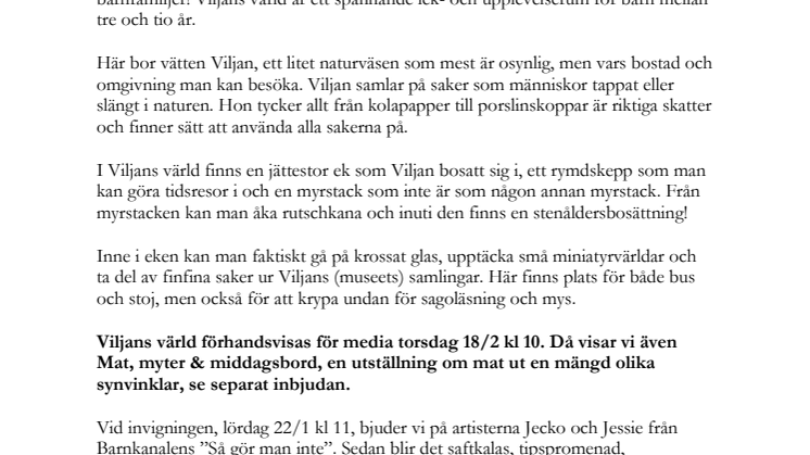 Viljans Värld