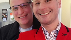 (Bury Foster Carers, from L-R Luke and Kevin)