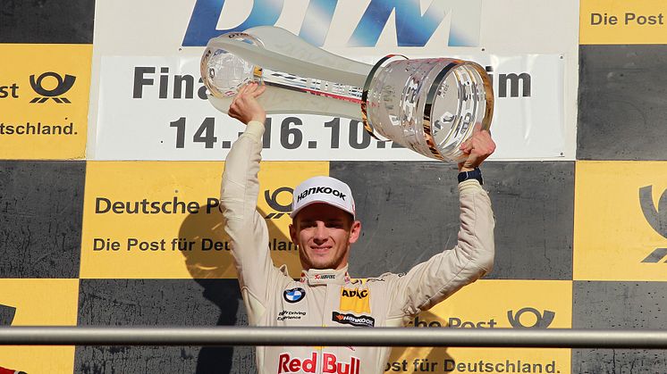 BMW kører Marco Wittmann vinder DTM 2016