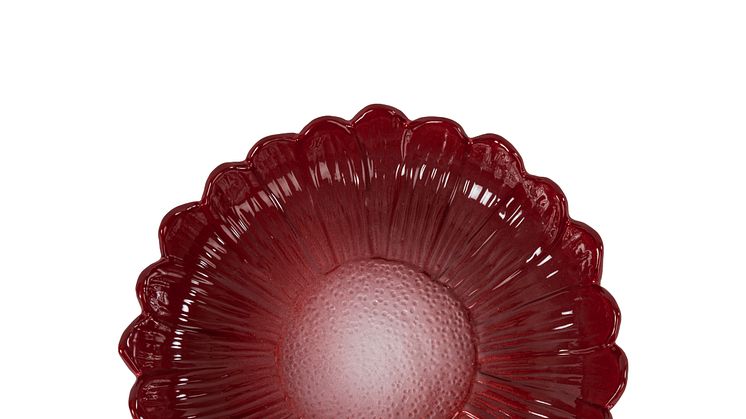Sagaform AW24 Dagny deep plate red