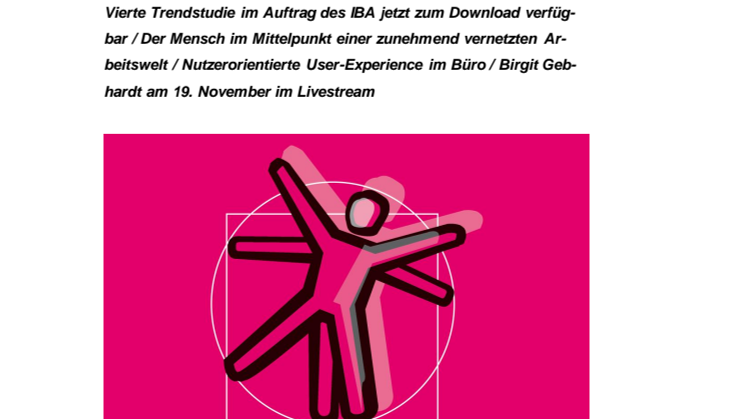 New Work Order-Studie des IBA: Trendforscherin Birgit Gebhardt zum „Human Factor@Work“