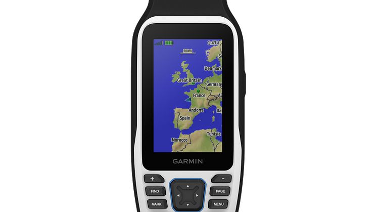 Garmin GPSMAP 79s mit vorinstallierter weltweiter Basiskarte sowie optionalen BlueChart g3 Seekarten 