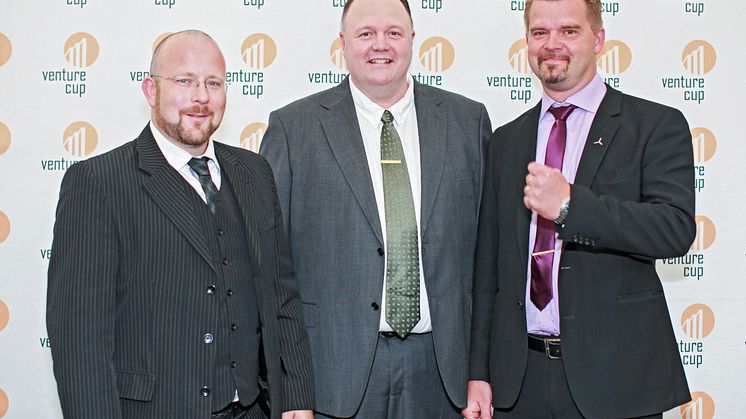 Innovativ och patenterad lösning för miljövänligare och mer kostnadseffektiv vindkraft vinnare i Venture Cup