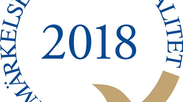 MTR Tunnelbanan tilldelas Utmärkelsen Svensk Kvalitet 2018.