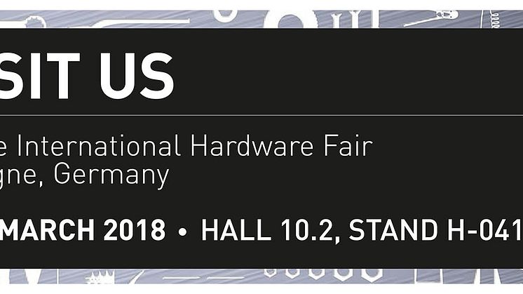 Saint-Gobain Abrasives ställer ut på Eisenwarenmesse – International Hardware Fair 2018