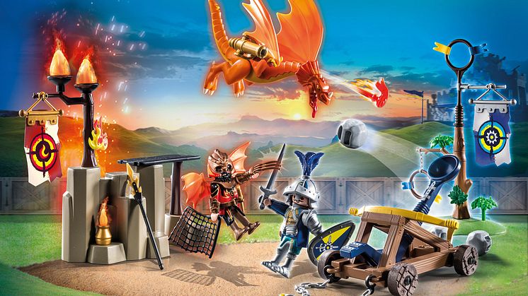 Novelmore vs. Burnham Raiders - Turnierplatz (71210) von PLAYMOBIL