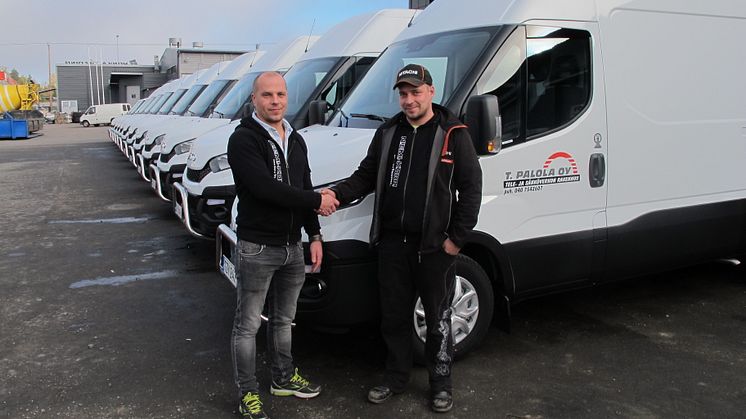 T.Palola hankki 12 uutta Iveco Dailyä