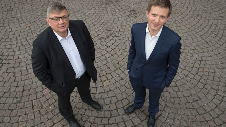 Mikael Holmström och Kristoffer Örstadius, nominerade till Stora Journalistpriset 2017 