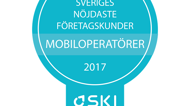 Telia har Sveriges nöjdaste företagskunder enligt SKI 2017