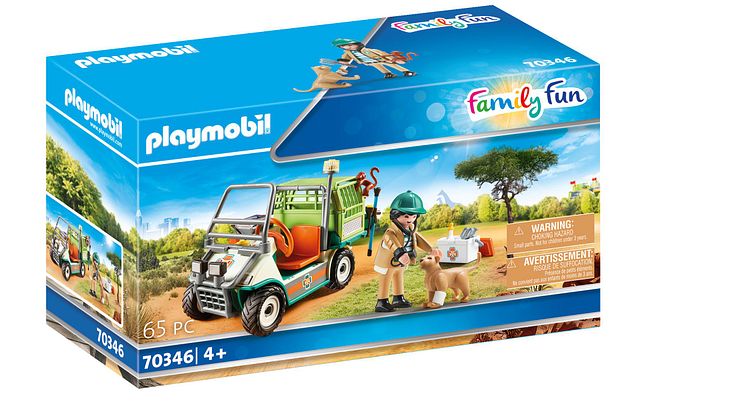 Zoo-Tierarzt mit Fahrzeug (70346) von PLAYMOBIL