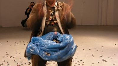 Performance av Gusztáv Ütő, 2008