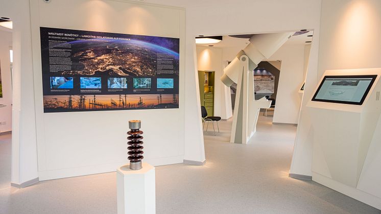 Blick in die Ausstellung "Erlebniswelt Kaolin" am Geoportal Bahnhof Mügeln - Foto: Tom Williger