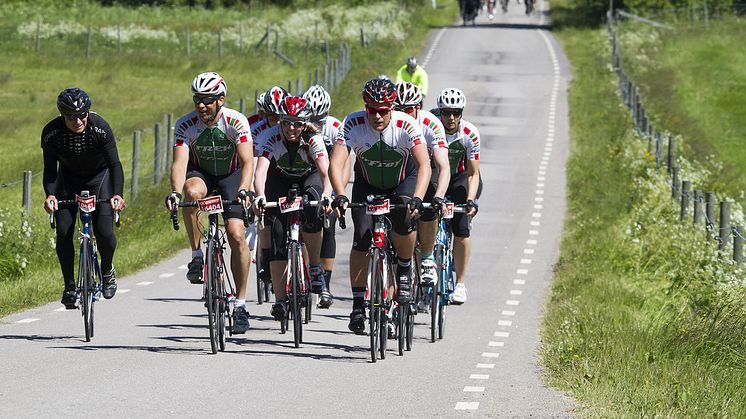 Cyklister tryggare när Vätternrundan är hjärtsäkrad