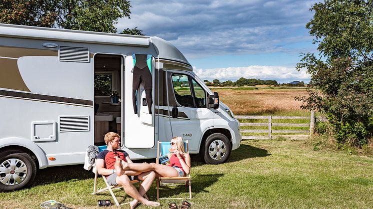 Campingurlaub direkt an der Ostseeküste auf der Sonneninsel Fehmarn ©Tourismus-Service Fehmarn_Thies Rätzke