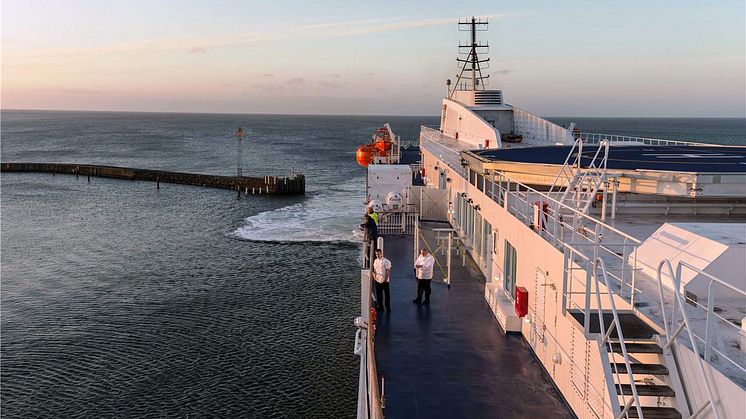 Scandlines' neue Hybridfähre "Berlin" auf Probefahrt 