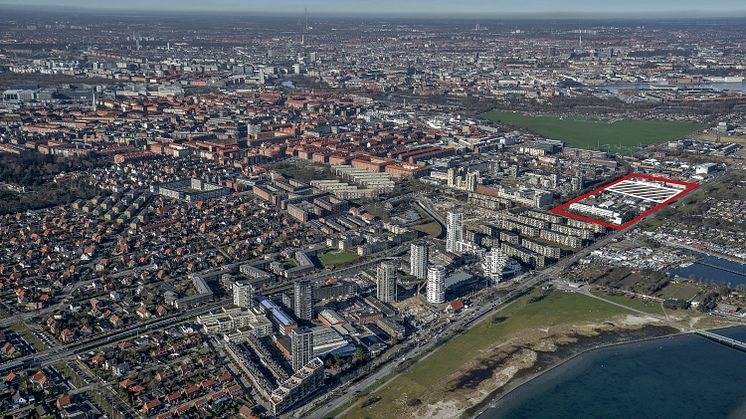 Lokalplansområdet, Ved Amagerbanen Syd