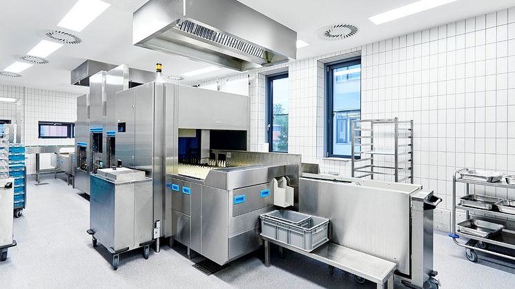 Die Spülmaschine M-iQ BlueFire von Meiko wurde mit dem Cooking Award 2023 in Gold ausgezeichnet.