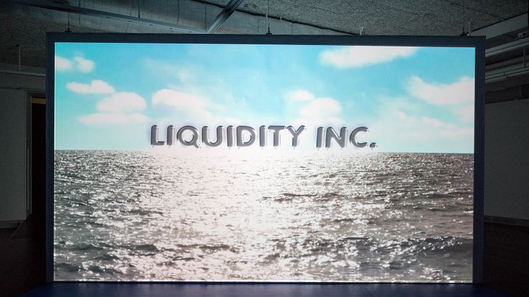 Liquidity Inc. av Hito Steyerl. Foto: Jean-Baptiste Beranger