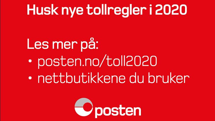 Dette klistremerket vil Posten sette på pakker med privatimporterte næringsmidler for å orientere kundene om nye regler. 