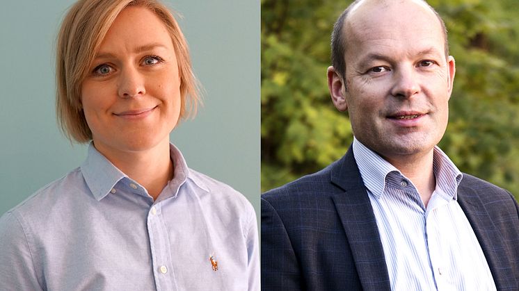 Johanna Brolin, Projektledare på Svensk Byggtjänst, och Jan-Olof Edgar, Utvecklingsstrateg på Svensk Byggtjänst, medverkar på smyglanseringen av AMA Funktion den 5 maj.