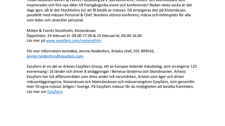 Falkenberg Strandbad kammade hem utmärkelsen ”Årets Mötesanläggning i Sverige” på Möten & Events