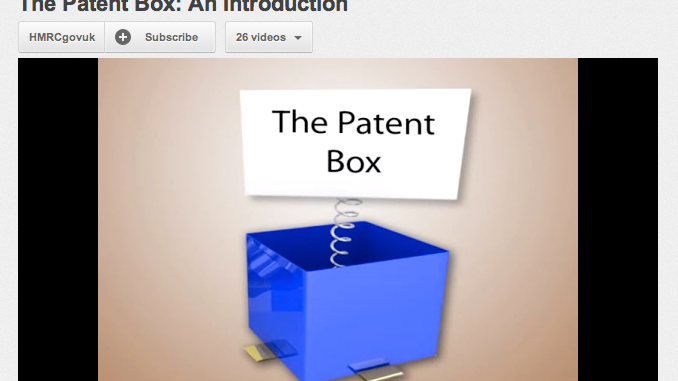 Patent tax break makes YouTube debut