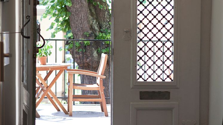 The garden from the inside