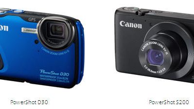 Dyk djupare in i fotovärlden med Canons robusta PowerShot D30 och fickformatskameran PowerShot S200