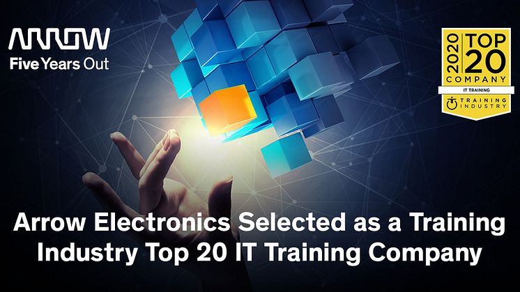 ​Arrow Electronics utsedd som Training Industry Top 20 IT Training Company