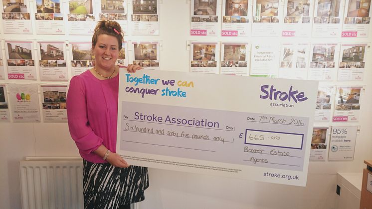 ​Elland Estate Agent raises £665 in her Mum’s memory
