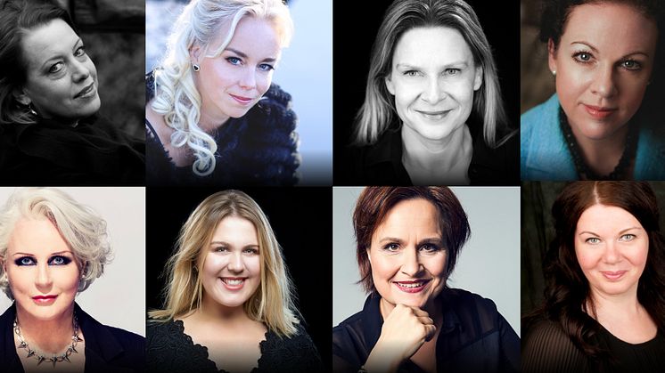 Nina Stemme, Elisabeth Strid, Annalena Persson, Matilda Paulsson, Iréne Theorin, Christina Nilsson, , Katarina Dalayman, AnnLouice Lögdlund