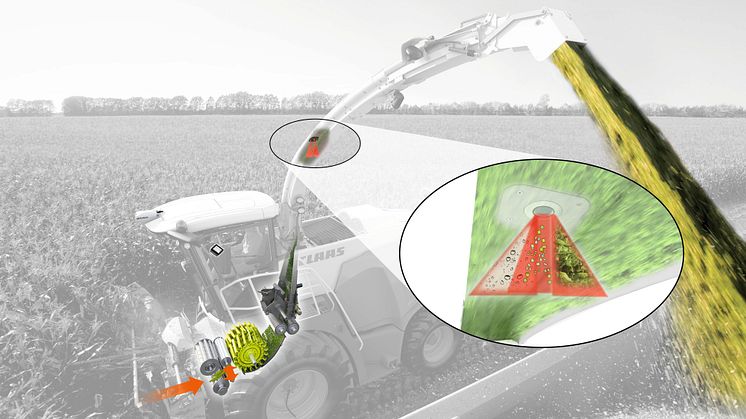 CLAAS JAGUAR - NIR sensor