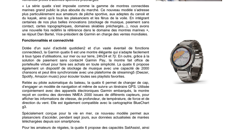 CP Garmin quatix 6