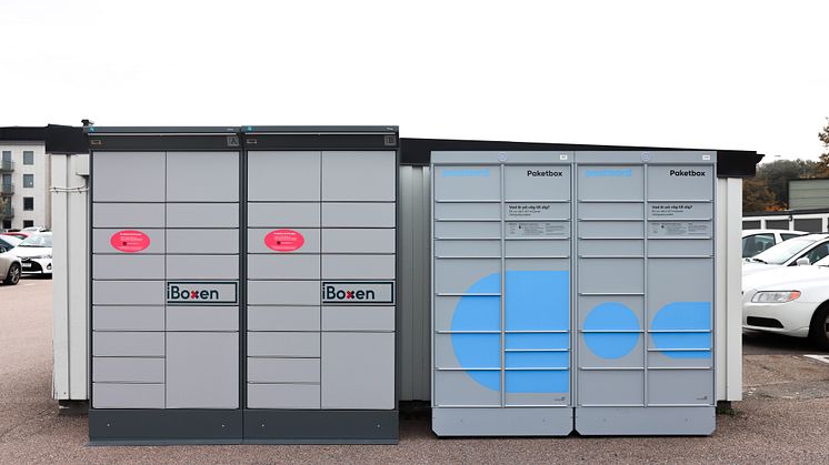 Nu blir det ännu enklare att hämta paket. Under oktober månad placerar iBoxen och Postnord ut leveransboxar i HFAB:s bostadsområden.