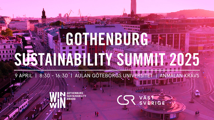 Gothenburg Sustainability Summit
