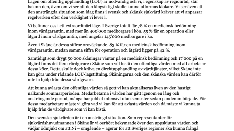 Öppet brev - frångå lagen om offentlig upphandling 210609.pdf