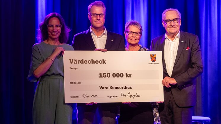 150 000 kr möjliggör mer kultur för barn och unga i Vara kommun