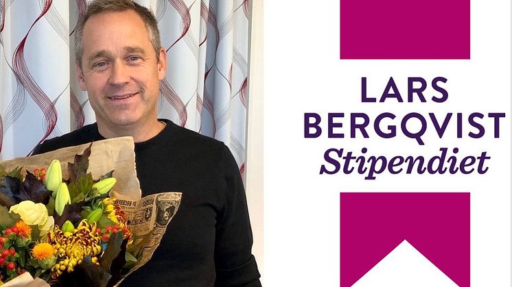 Anders Bürger får 2020 års Lars Bergqvist-stipendium