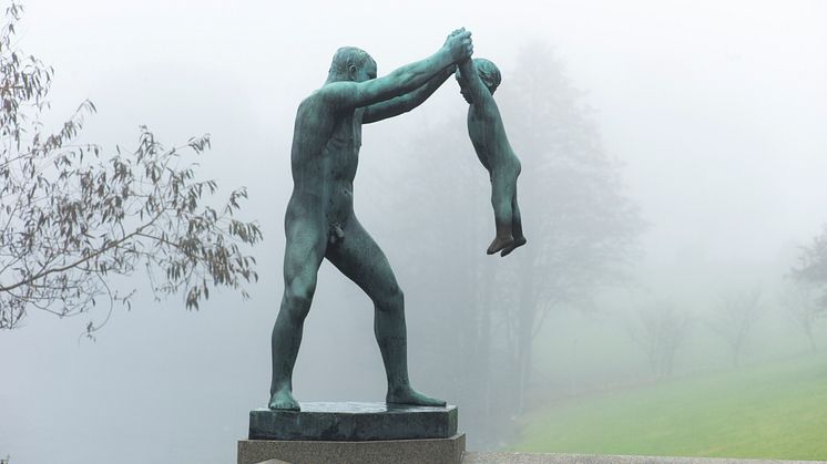 The Vigeland Park Sculpture on the Bridge