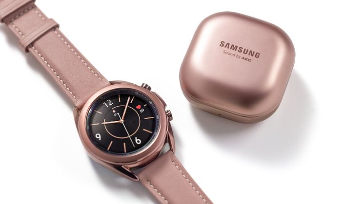 ​Samsungin uusimmat puettavat laitteet julki:    Galaxy Watch3 ja Galaxy Buds Live
