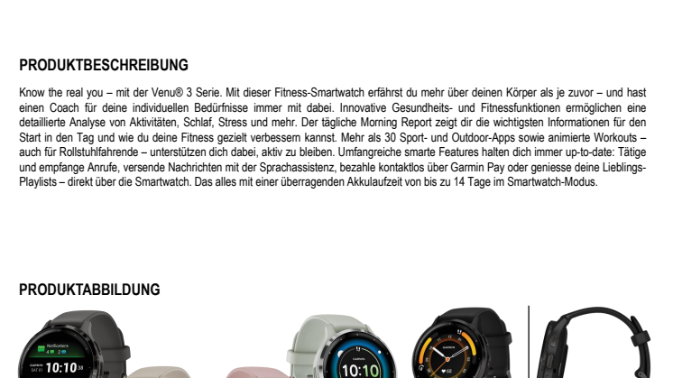 Datenblatt_Garmin_CH_Venu 3 Serie