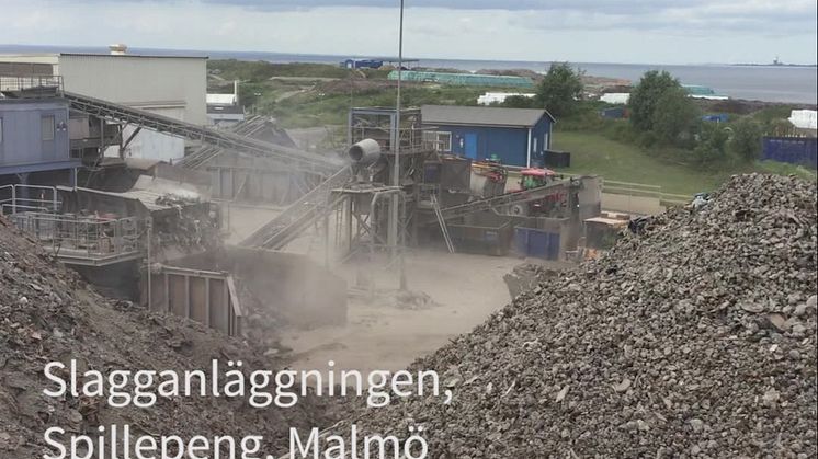 Slaggsortering - Så funkar det