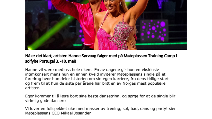 Egor Filipenko tar med Hanne Sørvaag på Singeluke!