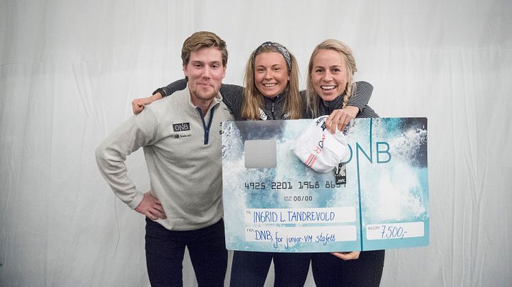 Ingrid Landmark Tandrevold vant stipend for sin innsats i Junior-VM